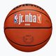Basketbalová lopta Wilson NBA JR Fam Logo Authentic Outdoor brown veľkosť 6 5