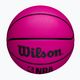 Basketbalová lopta detská Wilson DRV Mini pink veľkosť 3 4