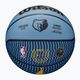 Basketbalová lopta Wilson NBA Player Icon Outdoor Morant modrá veľkosť 7 5