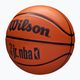 Basketbalová lopta Wilson NBA JR Drv Fam Logo hnedá veľkosť 7 3