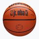 Basketbalová lopta Wilson NBA JR Drv Fam Logo hnedá veľkosť 7 5