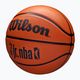 Basketbalová lopta Wilson NBA JR Drv Fam Logo hnedá veľkosť 6 3
