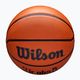 Basketbalová lopta Wilson NBA JR Drv Fam Logo hnedá veľkosť 6 4