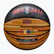 Basketbalová lopta Wilson NBA Jam Outdoor čierna/zlatá veľkosť 7 5
