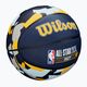 Basketbalová lopta detská Wilson 2024 NBA All Star Mini + krabica hnedá veľkosť 3 2