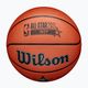 Basketbalová lopta Wilson 2024 NBA All Star Replika + krabica hnedá veľkosť 7 4