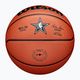 Basketbalová lopta Wilson 2024 NBA All Star Replika + krabica hnedá veľkosť 7 5