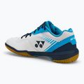 Pánska bedmintonová obuv YONEX 65 Z3 white/ ocean blue 3