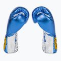 Kožené boxerské rukavice Everlast Fight  modré 4