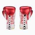Kožené boxerské rukavice Everlast Fight  červené 3