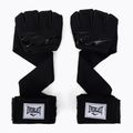 EVERLAST 4345 gélové vnútorné rukavice s popruhom čierne EV4345