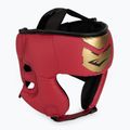 Boxerský set Everlast Prospect 2 prilba + lapy + rukavice red/gold 12
