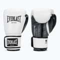 Boxerské rukavice Everlast Powerlock OG H&L Leather Advanced Training white/black