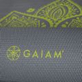 Podložka na jogu Gaiam Citron Slunečné hodiny 6 mm sivá 61333 4