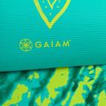 Gaiam tyrkysová podložka na jogu Lotus 6 mm zelená 62344 5