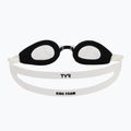 Detské plavecké okuliare TYR Foam Youth clear/black/white 4