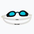 Detské plavecké okuliare TYR Foam Youth blue/black/white 4