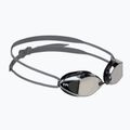 Plavecké okuliare TYR Tracer-X Racing Mirrored čierno-strieborné LGTRXM_43