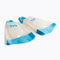 Plavecké plutvy TYR Hydroblade bielo-modré LFHYD