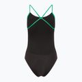 Dámske jednodielne plavky TYR Hexa Cutoutfit black/green 2