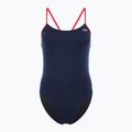 Dámske jednodielne plavky TYR Hexa Cutoutfit navy/red