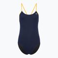 Dámske jednodielne plavky TYR Hexa Cutoutfit navy/gold
