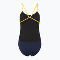 Dámske jednodielne plavky TYR Hexa Cutoutfit navy/gold 2