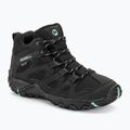 Dámske turistické topánky Merrell Claypool Sport Mid GTX black/wave