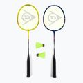 Dunlop Nitro-Star SSX 1.0 bedmintonový set modrá/žltá 13015319
