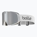 Lyžiarske okuliare Bollé Nevada Neo white matte/black chrome&light vermillon blue 2