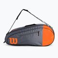 Tenisová taška Wilson Team 6PK sivá WR8009801