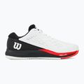 Pánska tenisová obuv Wilson Rush Pro Ace white/red/poppy red 2