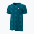 Wilson PWR SMLS Henley III pánske tenisové tričko modré WRA804502