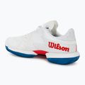 Pánska tenisová obuv Wilson Kaos Swift 1.5 Clay white/deja vu blue/wilson red 3