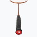 Bedmintonová raketa Wilson Vertex 300 bronze/white 3
