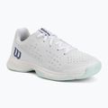 Detské tenisové topánky Wilson Rush Pro Ace L Jr white/bay/skip blue