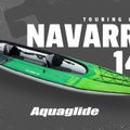 Nafukovací kajak Aquaglide Navarro 145 pre 2 osoby 584119110 9