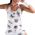 Dámske tenisové tričko HYDROGEN Tattoo Tech white T01525001 3