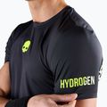 Pánske tenisové tričko HYDROGEN Panther Tech Tee black/yellow 3