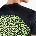 Pánske tenisové tričko HYDROGEN Panther Tech Tee black/yellow 4