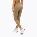 Dámske tréningové legíny Gym Glamour push up beige 312 3