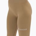 Dámske tréningové legíny Gym Glamour push up beige 312 4