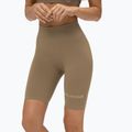 Dámske tréningové šortky Gym Glamour Bikery push up beige 316