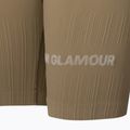 Dámske tréningové šortky Gym Glamour Bikery push up beige 316 8