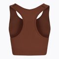 Gym Glamour push up fitness podprsenka hnedá 373 6