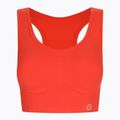 Gym Glamour push up fitness podprsenka oranžová 372 5