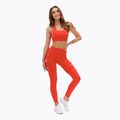 Gym Glamour push up fitness podprsenka oranžová 372 2