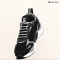 EA7 Emporio Armani Ace Runner Mesh black/ silver topánky 10