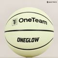 Basketbalová lopta  OneTeam basketbal Luminiscenčná čierna 18
