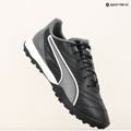 Futbalová obuv/ kopačky PUMA King Pro TT puma black/puma white/cool dark gray 18